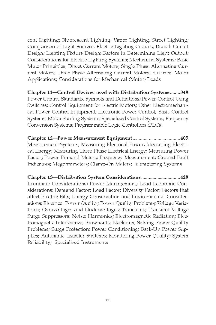 Electrical Distribution Systems Second Edition - Page 5