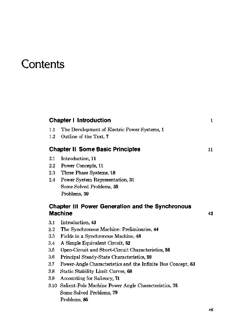 Electrical Power Systems Design and Analysis - Page 3
