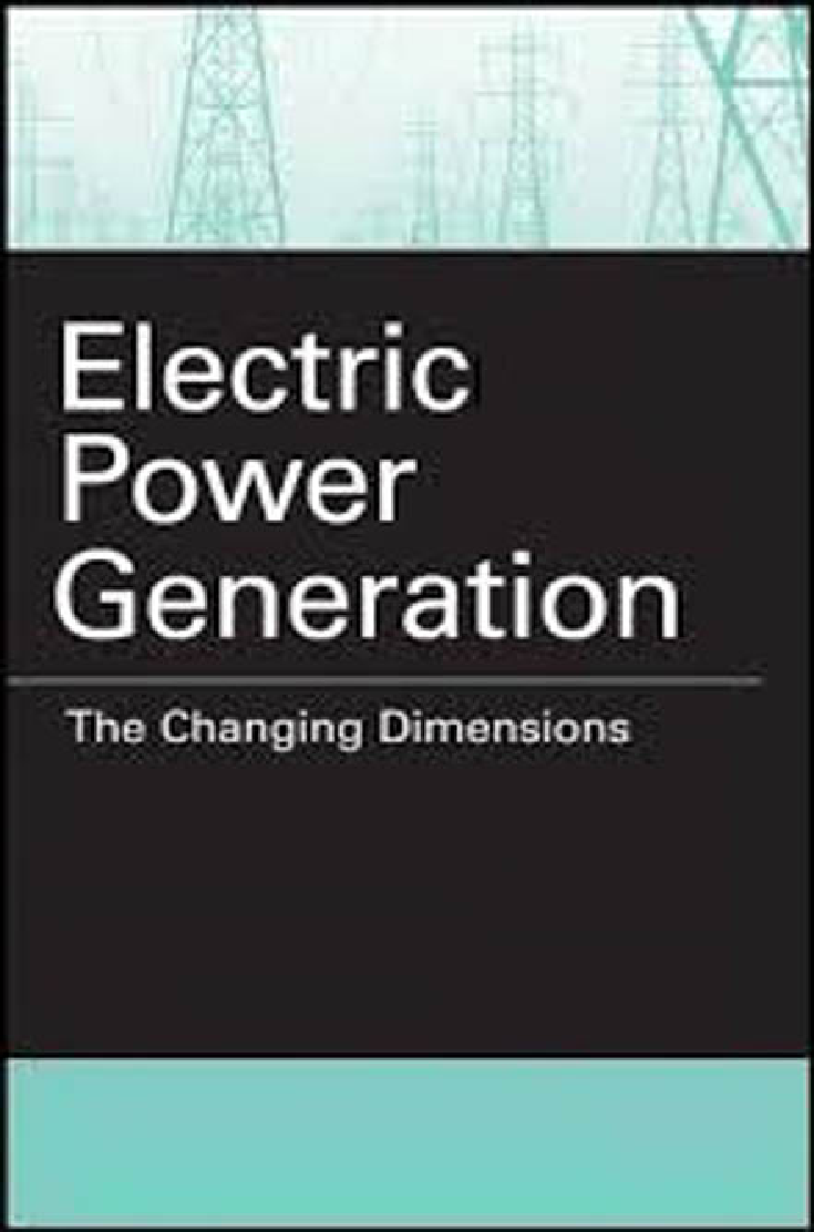 Electric Power Generation The Changing Dimensions - Page 1