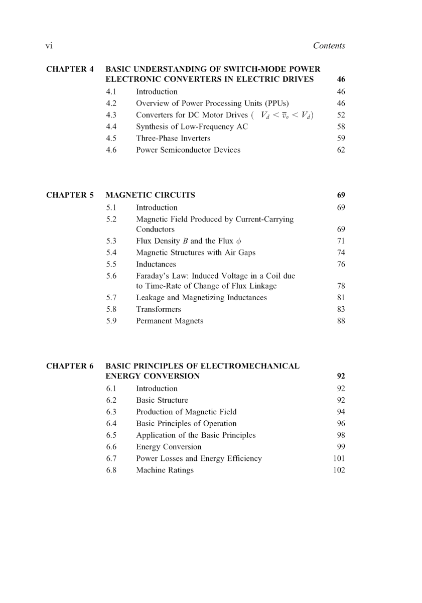 Electric Machines And Drives A First Course - Page 4