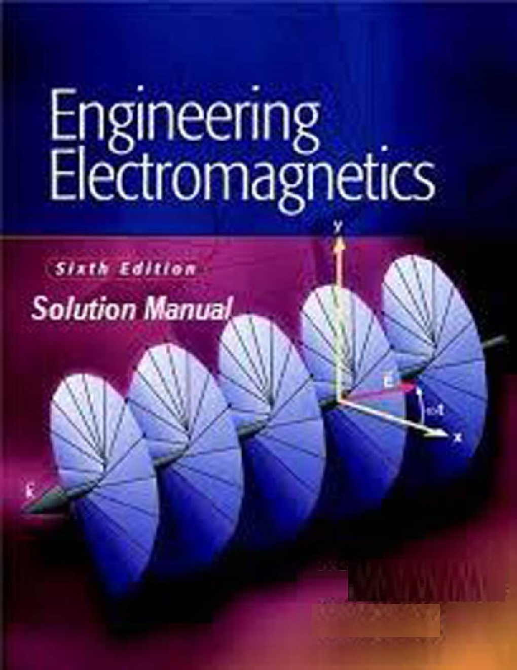 Engineering Electromagnetics Solution Manual Sixth Edition - Page 1