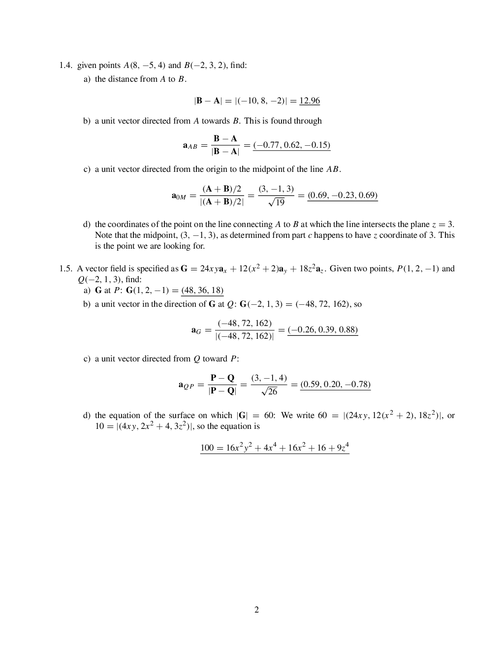 Engineering Electromagnetics Solution Manual Sixth Edition - Page 3