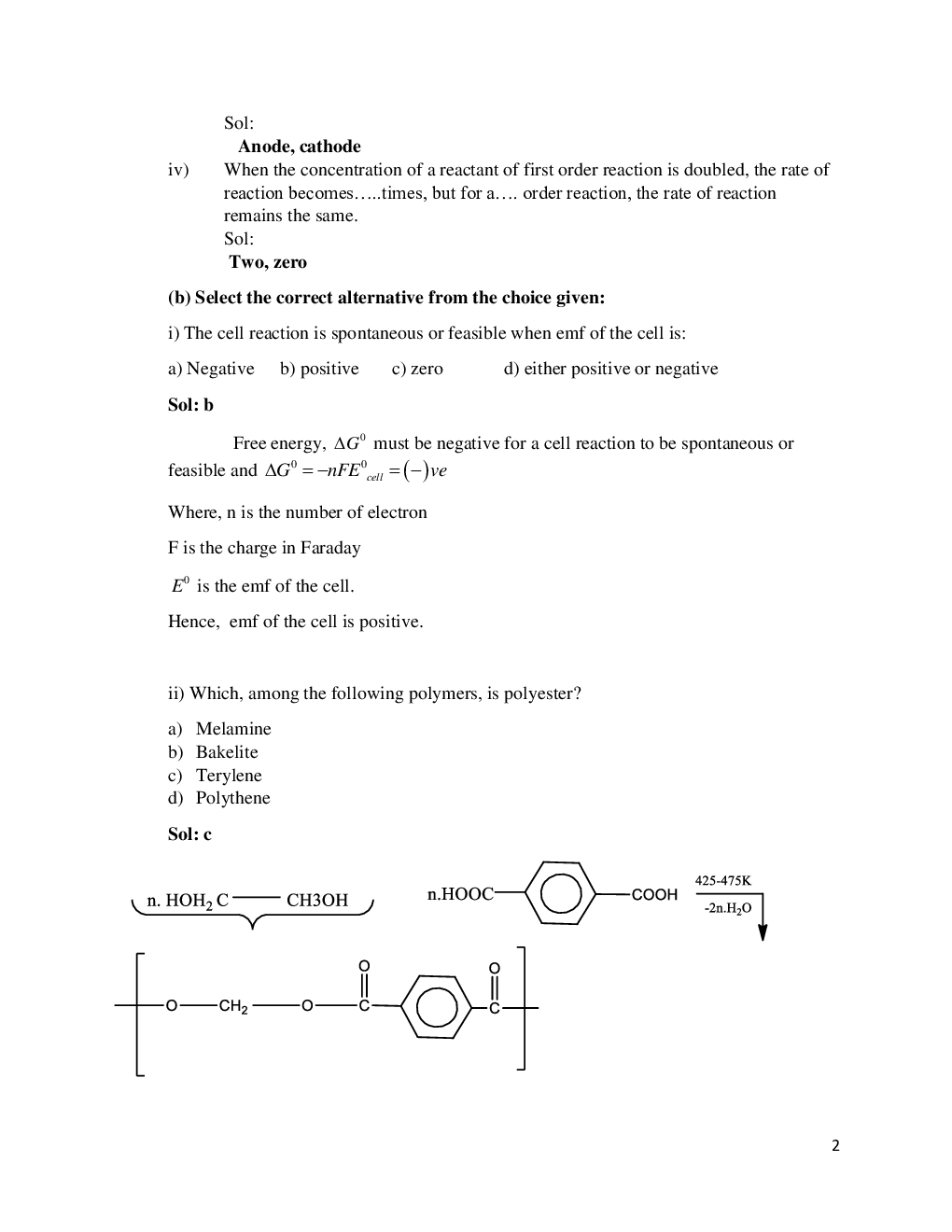 ISC Previous Year Paper Chemistry (2018-2019) For Class-12 - Page 3