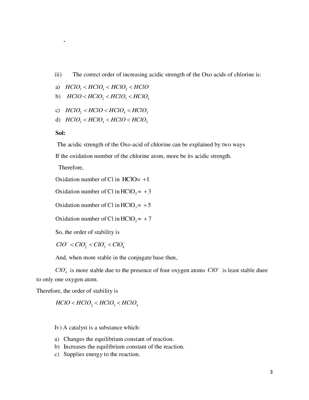 ISC Previous Year Paper Chemistry (2018-2019) For Class-12 - Page 4