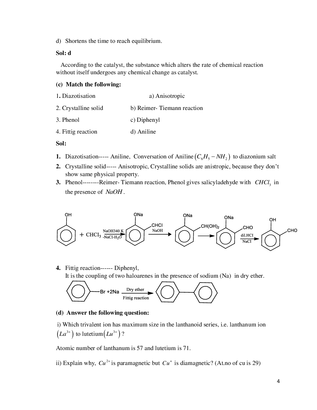 ISC Previous Year Paper Chemistry (2018-2019) For Class-12 - Page 5