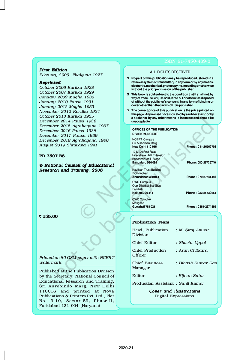 NCERT Mathematics Textbook For Class-IX - Page 3