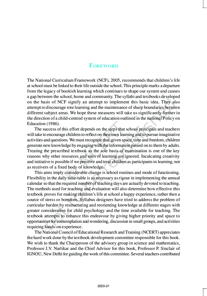 NCERT Mathematics Textbook For Class-IX - Page 4