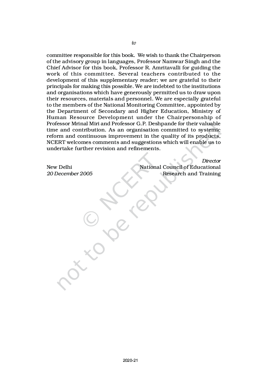 NCERT Moments Supplementary Reader In English For Class-IX - Page 5