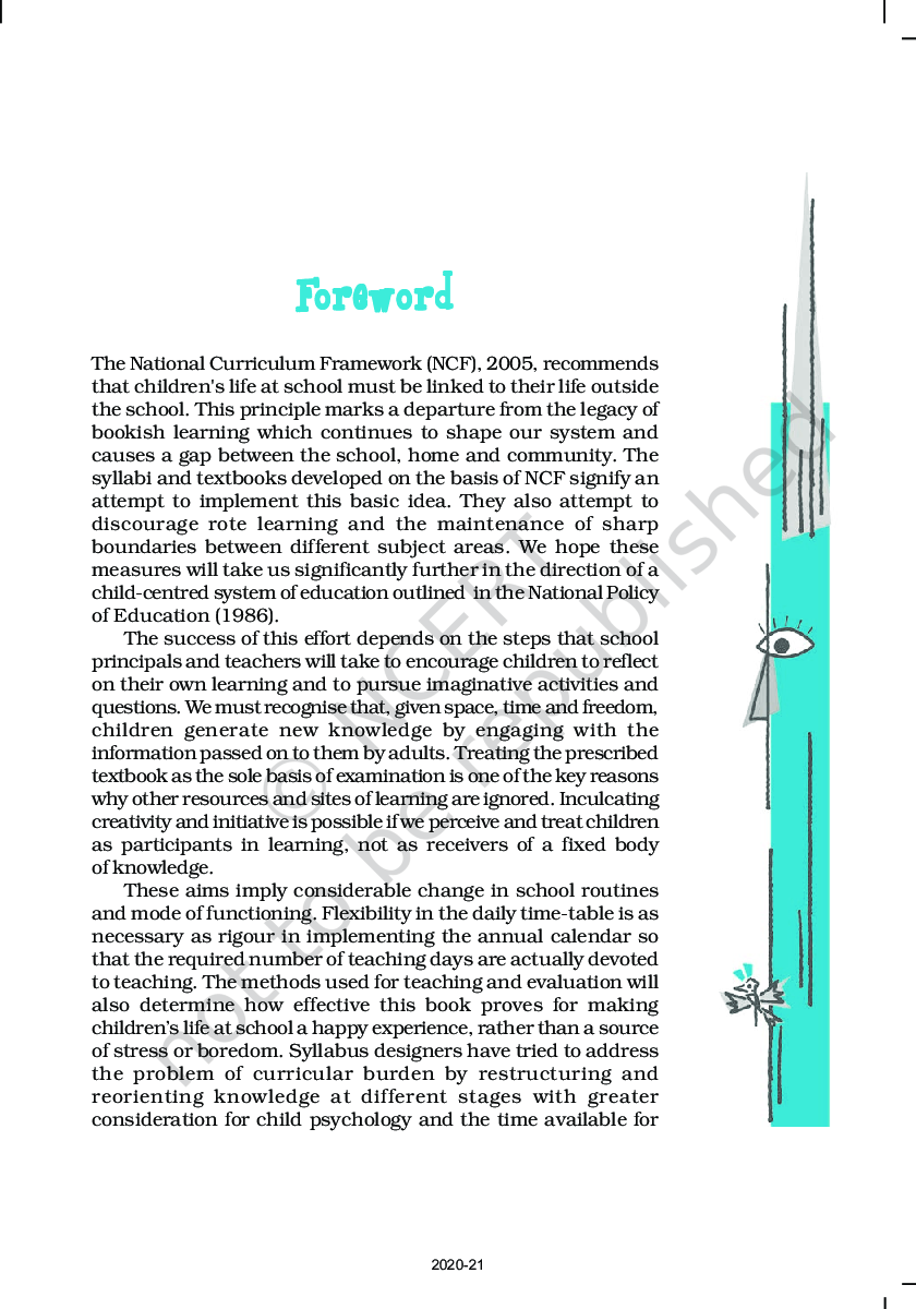 NCERT Footprints Without Feet Supplementary Reader In English For Class-X - Page 4
