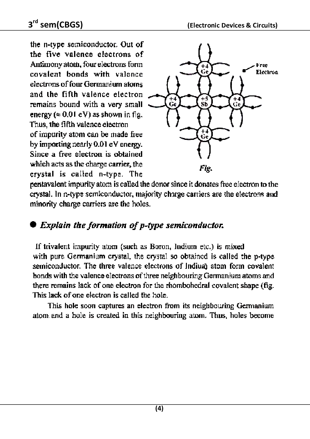 Electronic Devices & Circuits For RGPV B.E. 3rd Sem Computer Science Engineering - Page 5