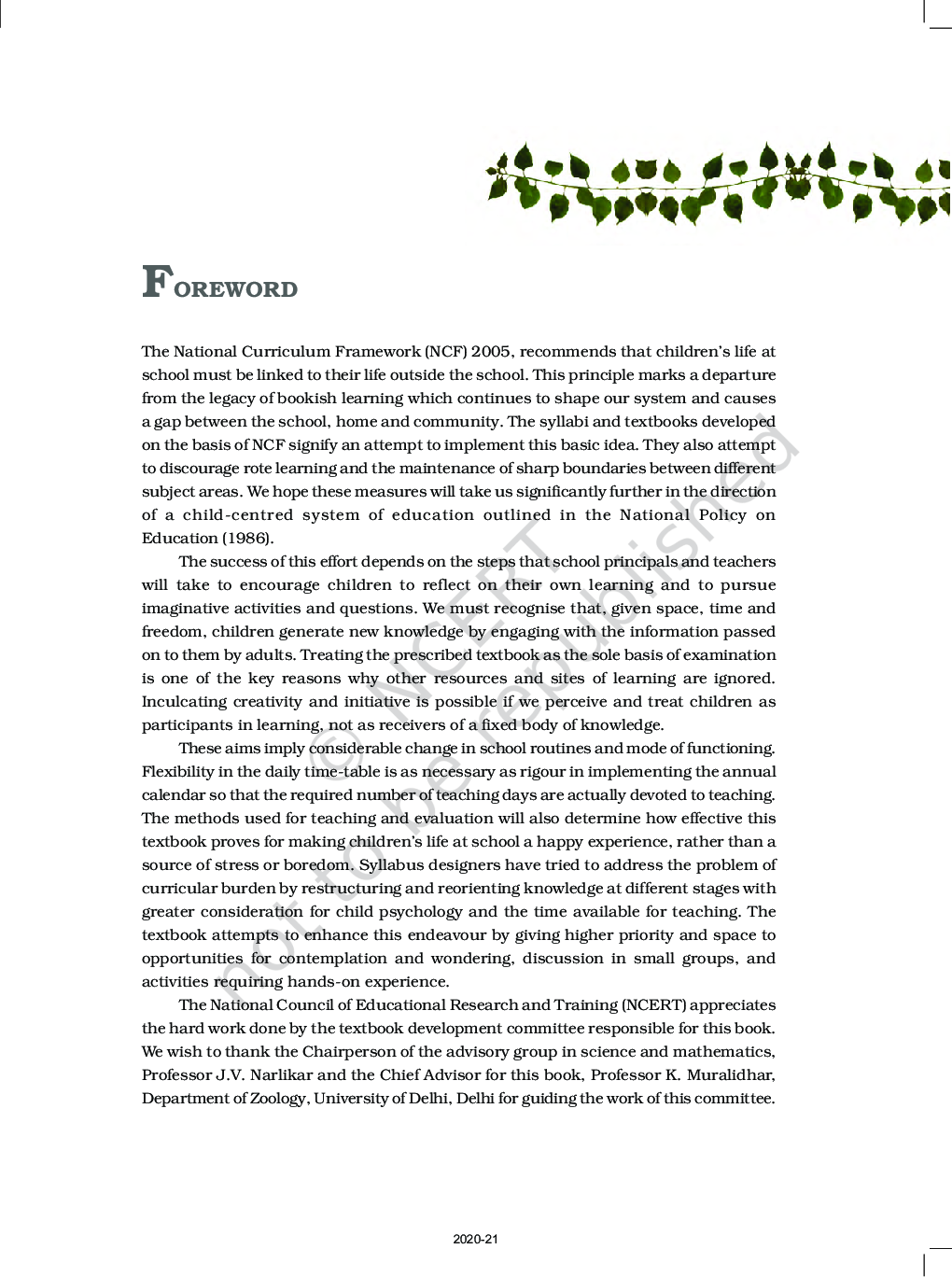 NCERT BiologyTextbook For Class XI - Page 4