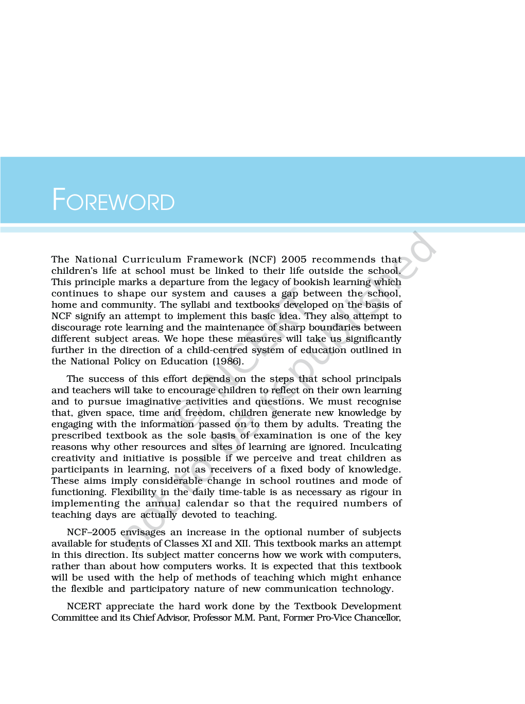 NCERT Computers And Communication Technology Part-II Textbook For Class-XI - Page 4