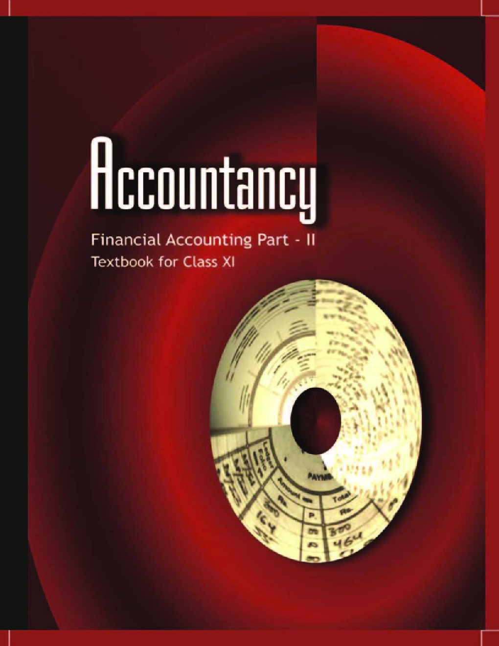 NCERT Financial Accounting Part-II Textbook For Class-XI - Page 1