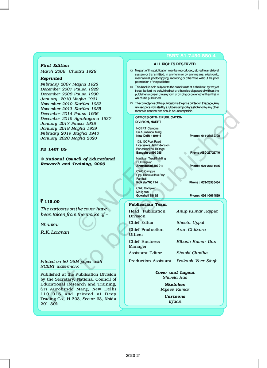 NCERT Indian Constitution At Work Textbook In Political Science For Class XI - Page 3
