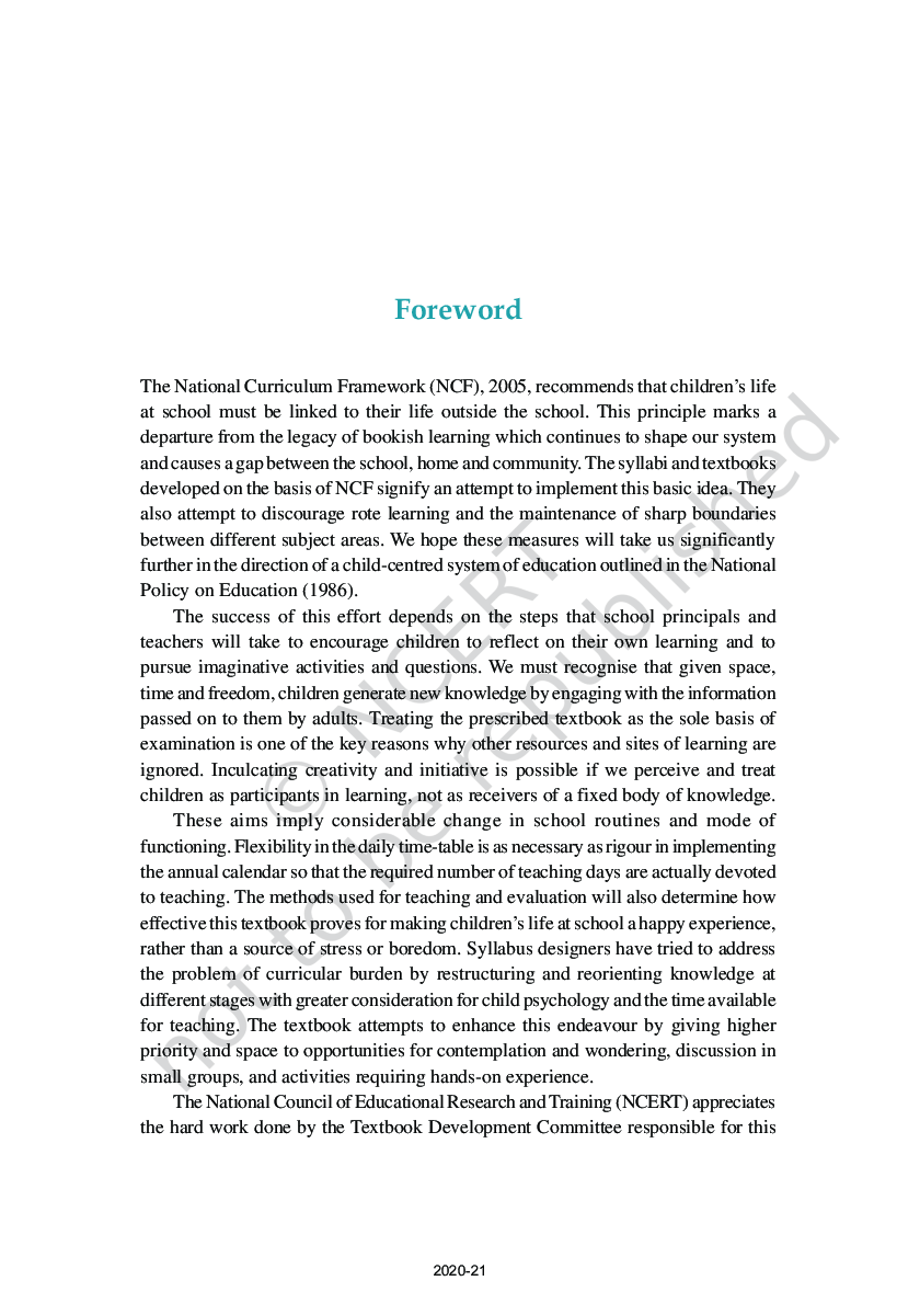 NCERT Mathematics Textbook For Class-XI - Page 4