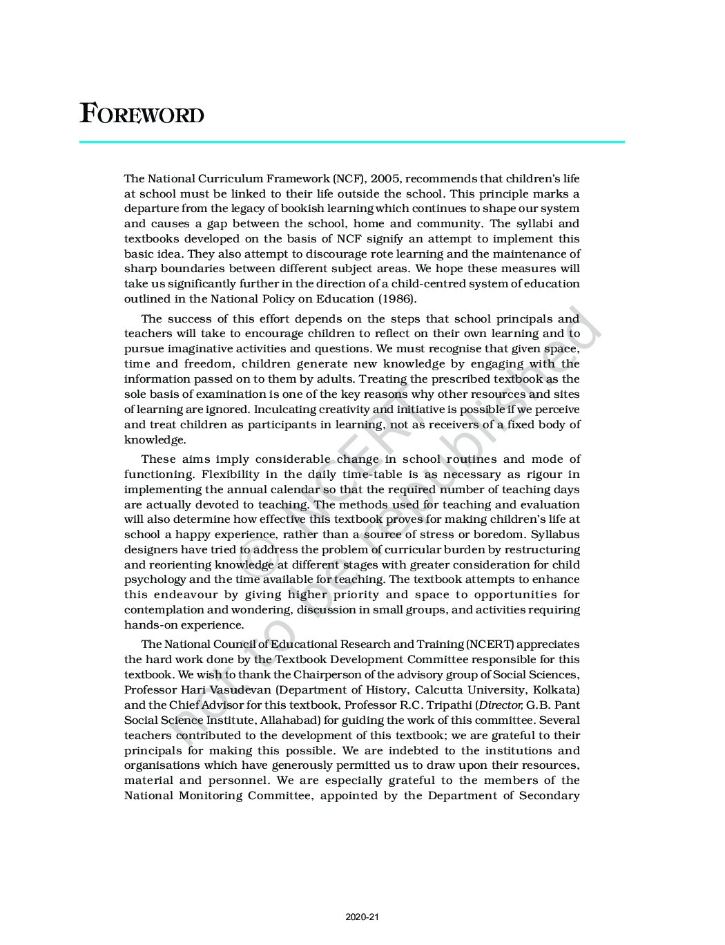 NCERT Psychology Textbook For Class-XI - Page 4