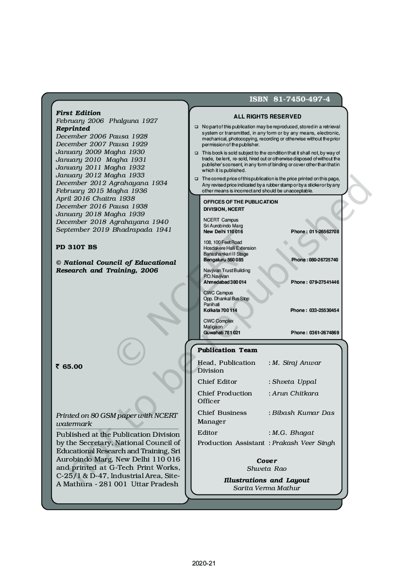 NCERT Statistics For Economics Textbook For Class-XI - Page 3