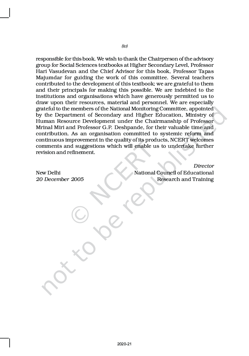 NCERT Statistics For Economics Textbook For Class-XI - Page 5