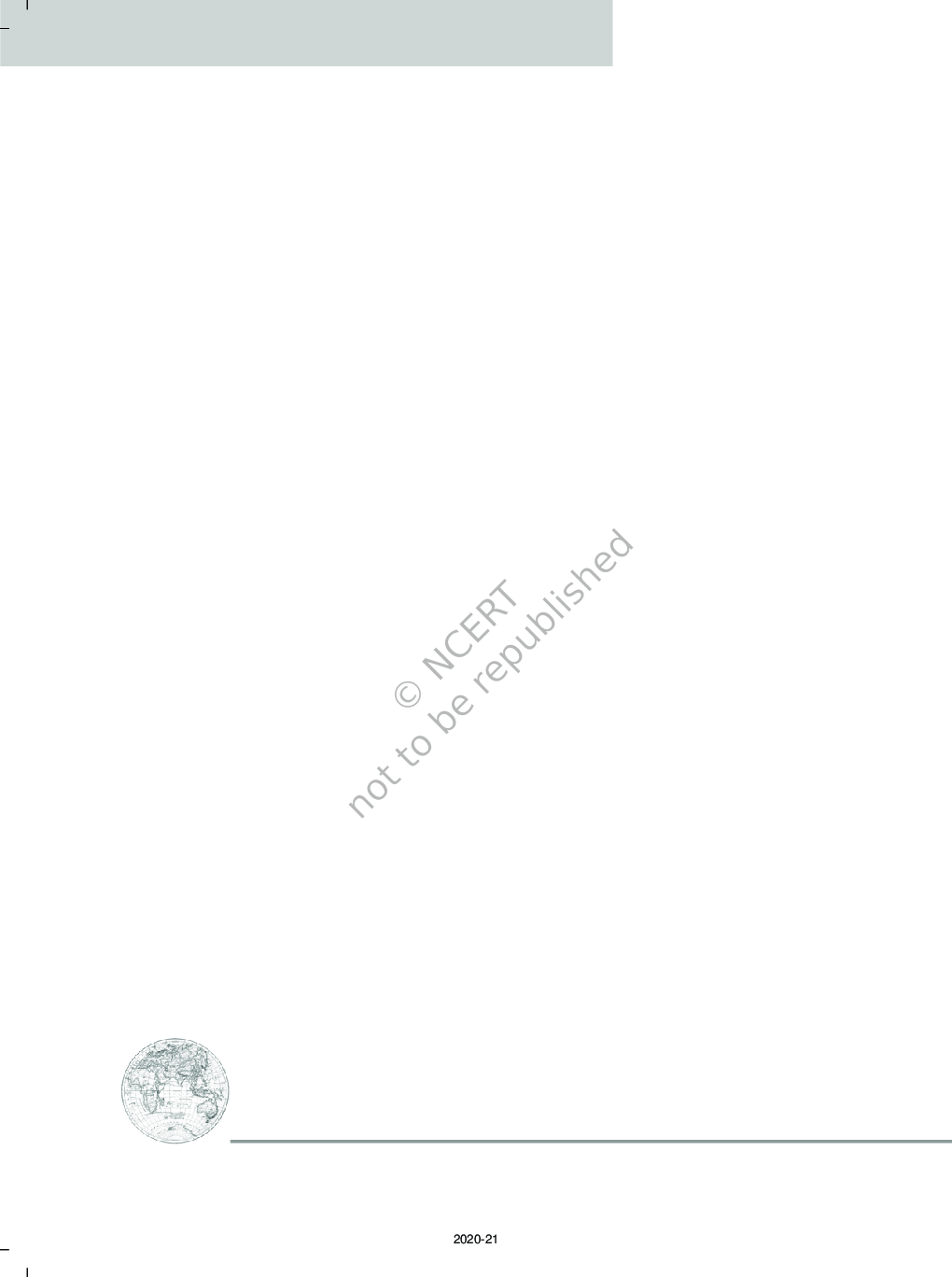 NCERT Fundamentals Of Human Geography Textbook For Class-XII - Page 5