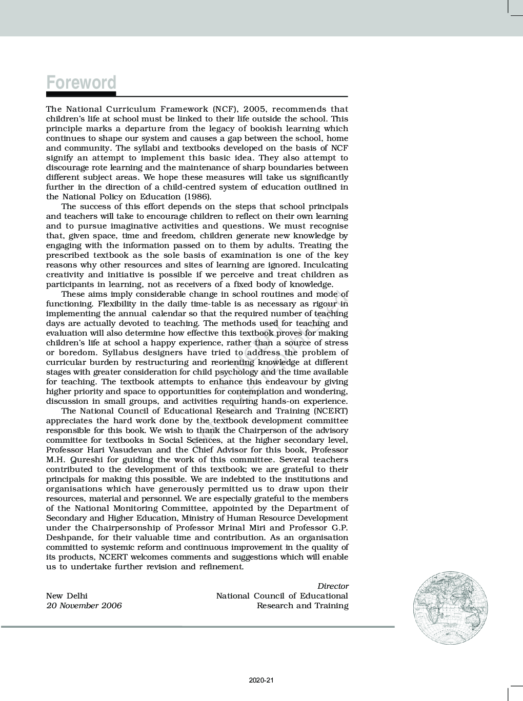 NCERT India People and Economy (Geography) Textbook For Class-XII - Page 4