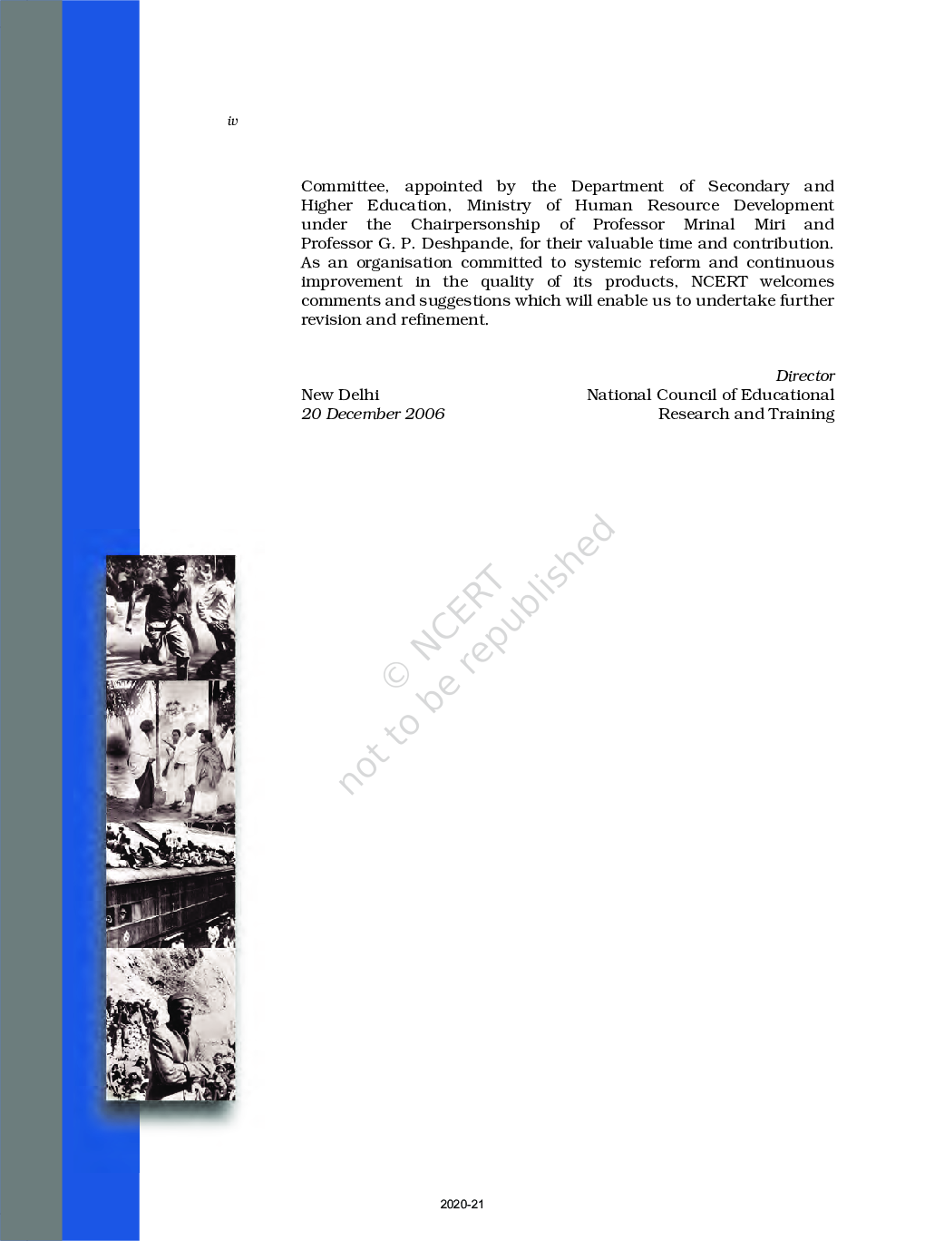 NCERT Politics In India Since Independence (Political Science) Textbook For Class-XII - Page 5