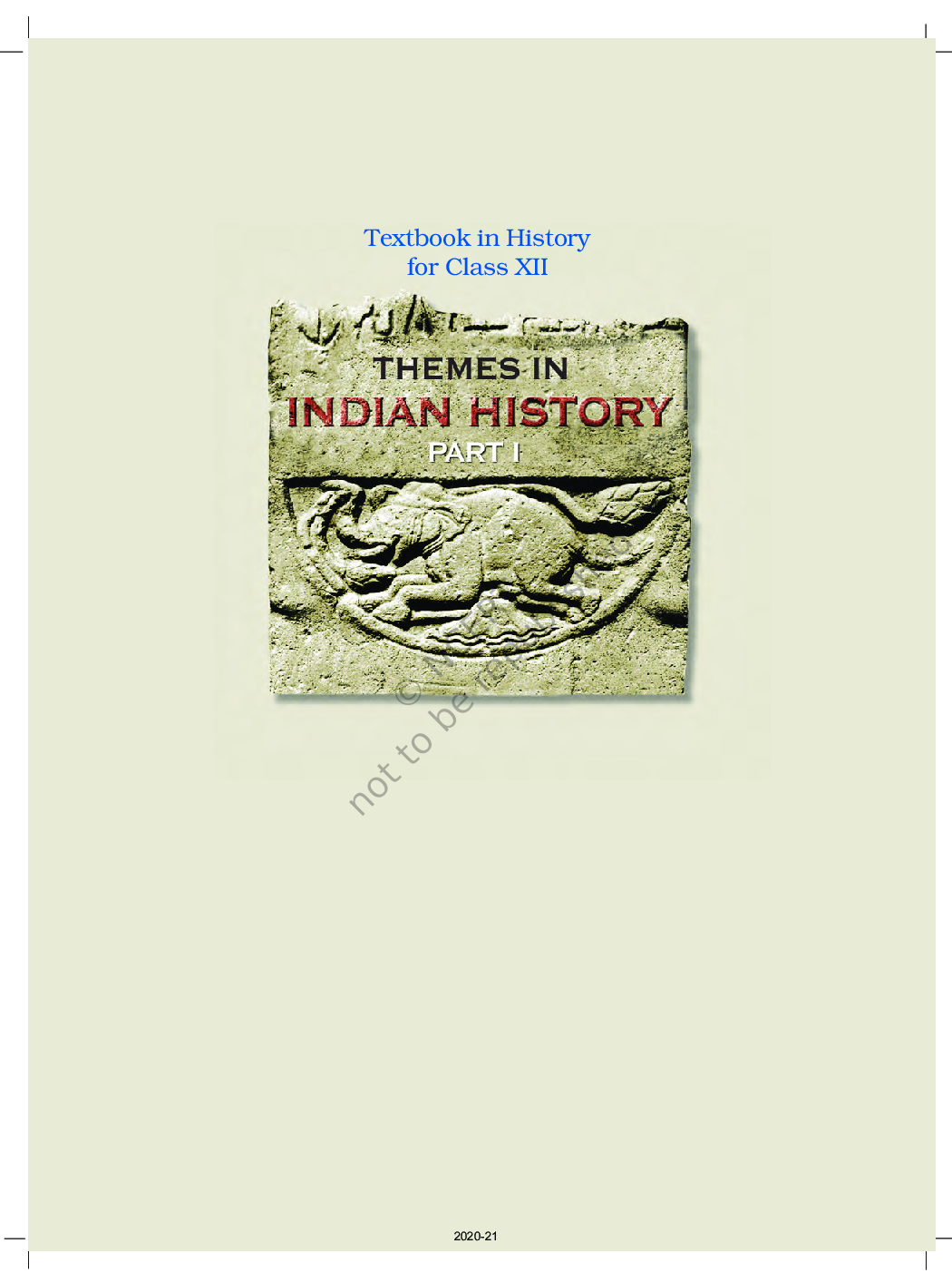 NCERT Themes In Indian History Part-I Textbook For Class-XII - Page 2