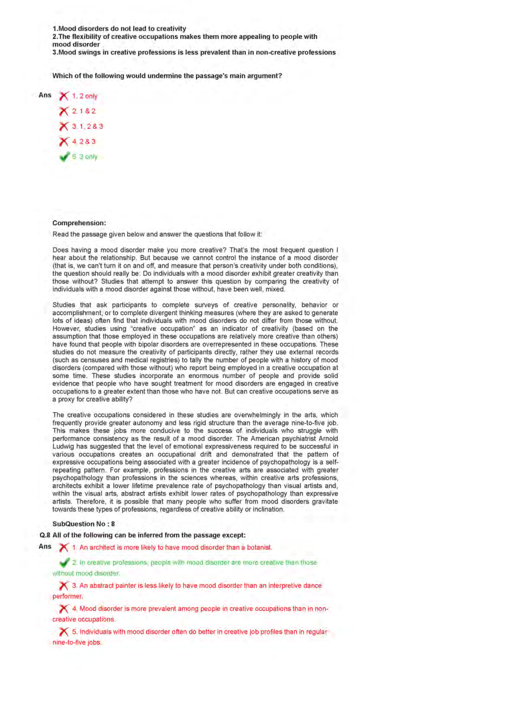 XAT 2019 Question Paper And Answer - Page 5