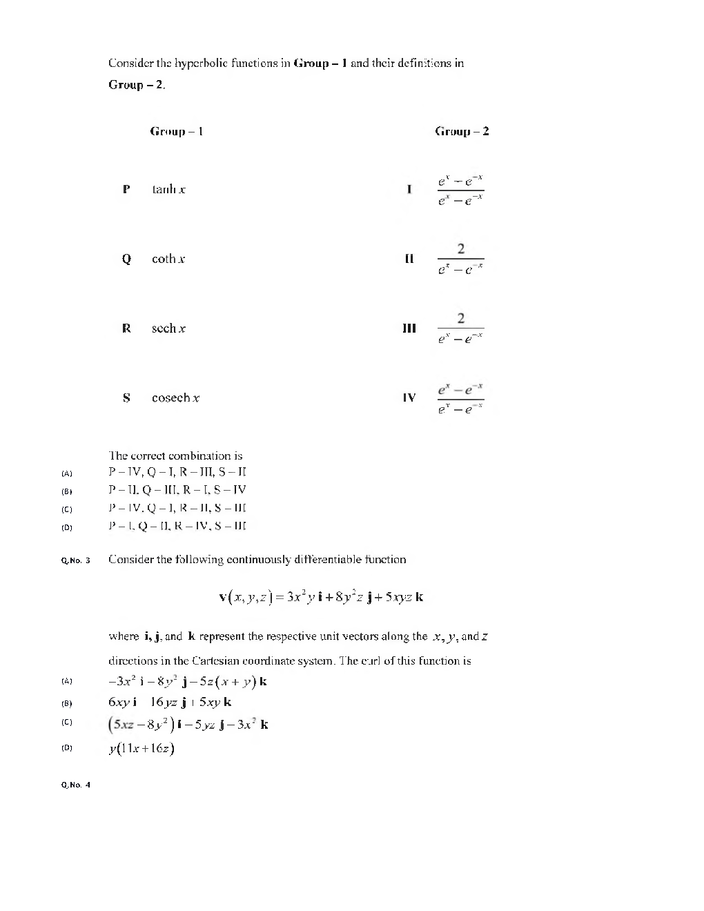GATE 2020 Chemical Engineering Previous Year Paper With Answer - Page 5