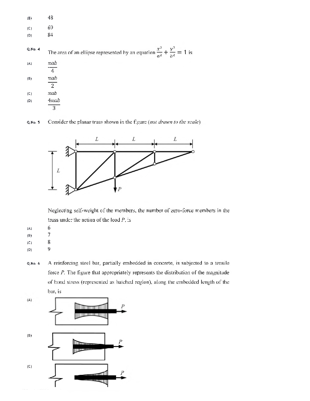 GATE 2020 Civil Engineering Previous Year Paper With Answer - Page 5