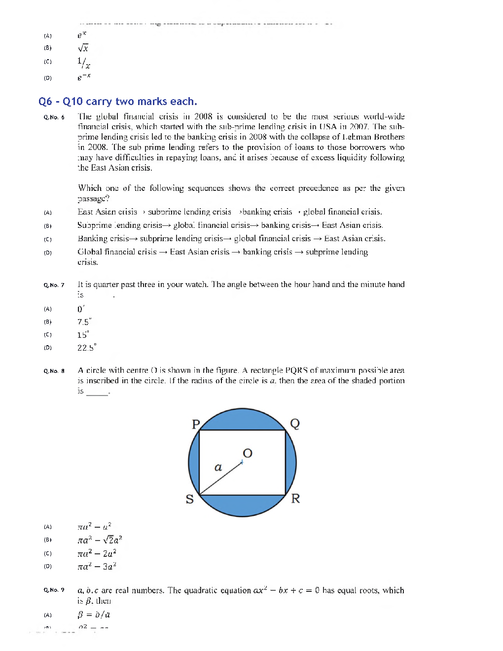 GATE 2020 Electronics And Communication Engineering Previous Year Paper With Answer - Page 3
