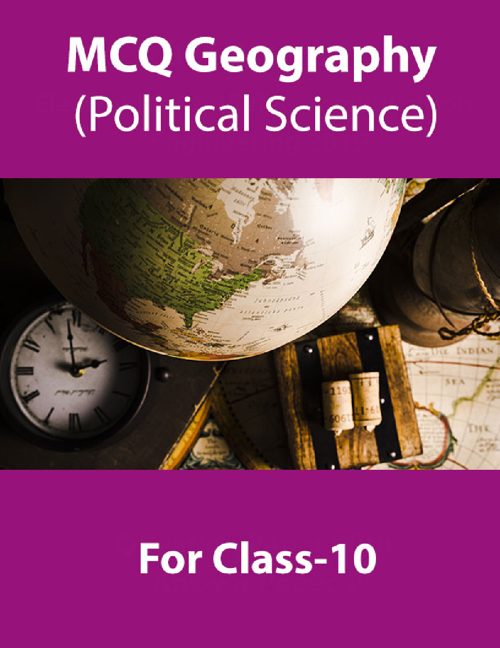 MCQ Geography (Political Science) For Class-10 - Page 1