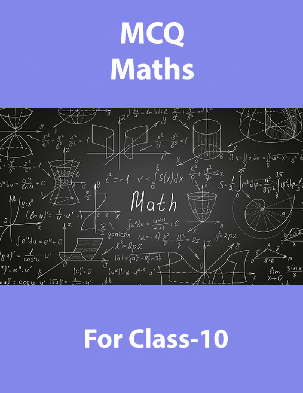 MCQ Maths For Class-10 - Page 1