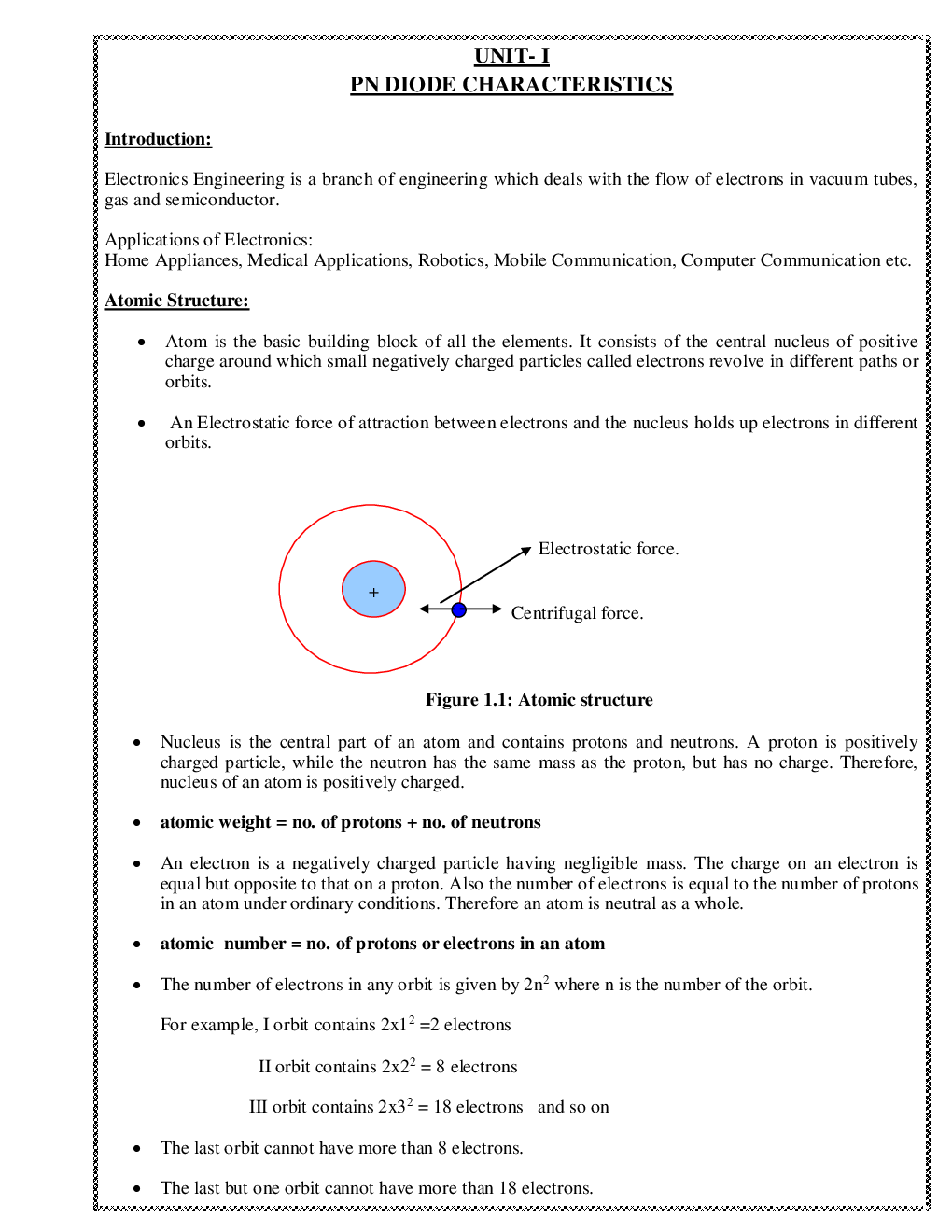 GATE Electronic Devices Study Notes For Electronic And Communications Engineering - Page 3