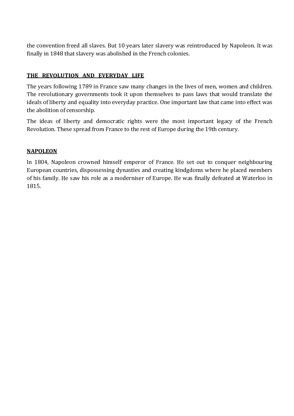 NCERT Social Science (History) Study Notes For Class-IX - Page 4