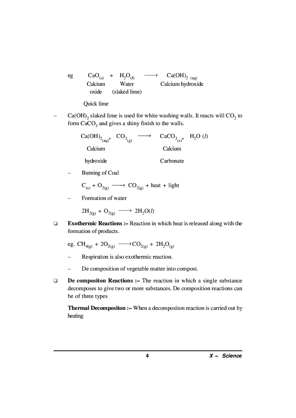 NCERT Science Study Notes For Class-X - Page 3