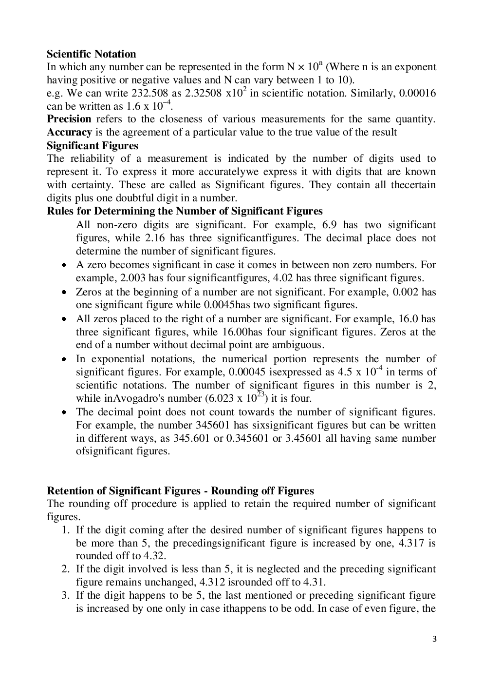 NCERT Chemistry Study Notes For Class-XI - Page 4