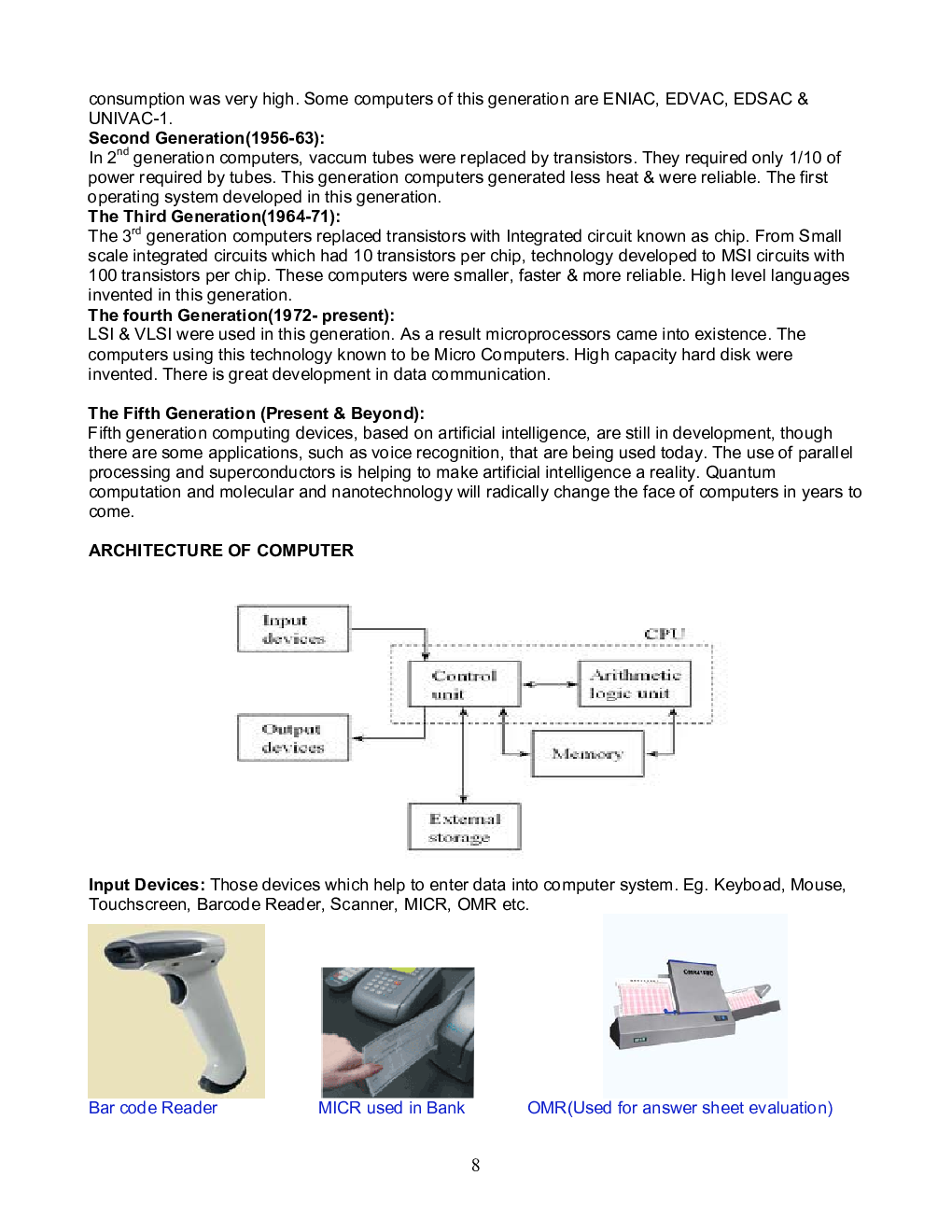 NCERT Computer Science Study Notes For Class-XI - Page 3