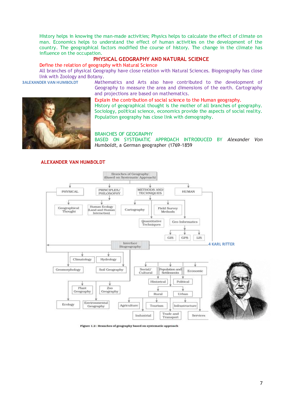 NCERT Geography Study Notes For Class-XI - Page 4