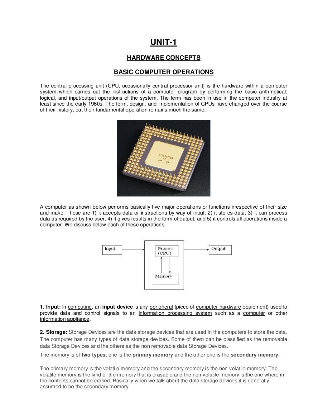 NCERT Informatics Practices Study Notes For Class-XI - Page 2