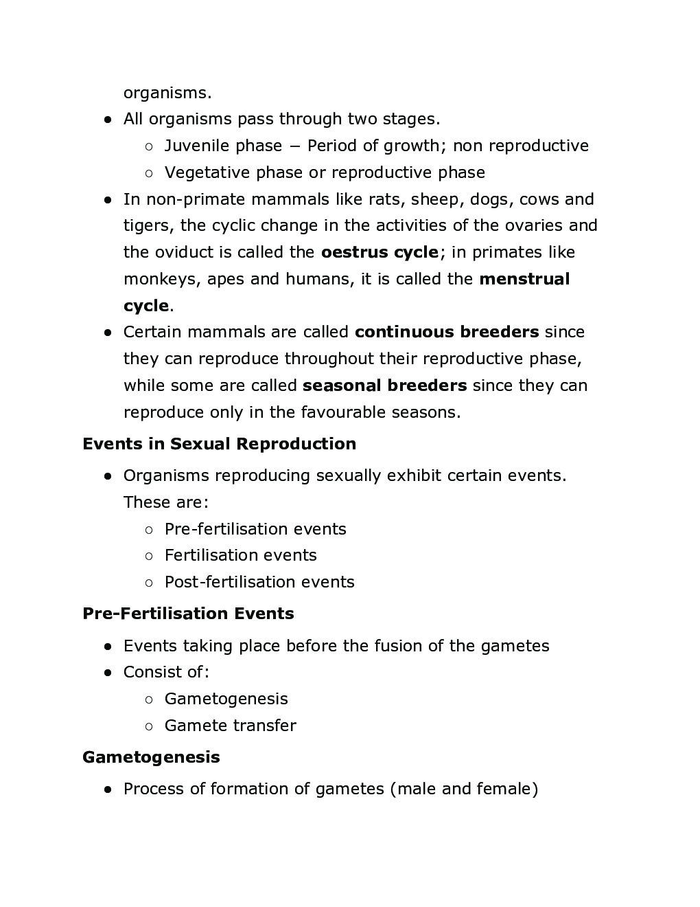 NCERT Biology Study Notes For Class-XII - Page 4