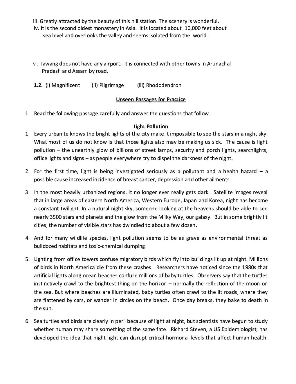NCERT English Study Notes For Class-XII - Page 4