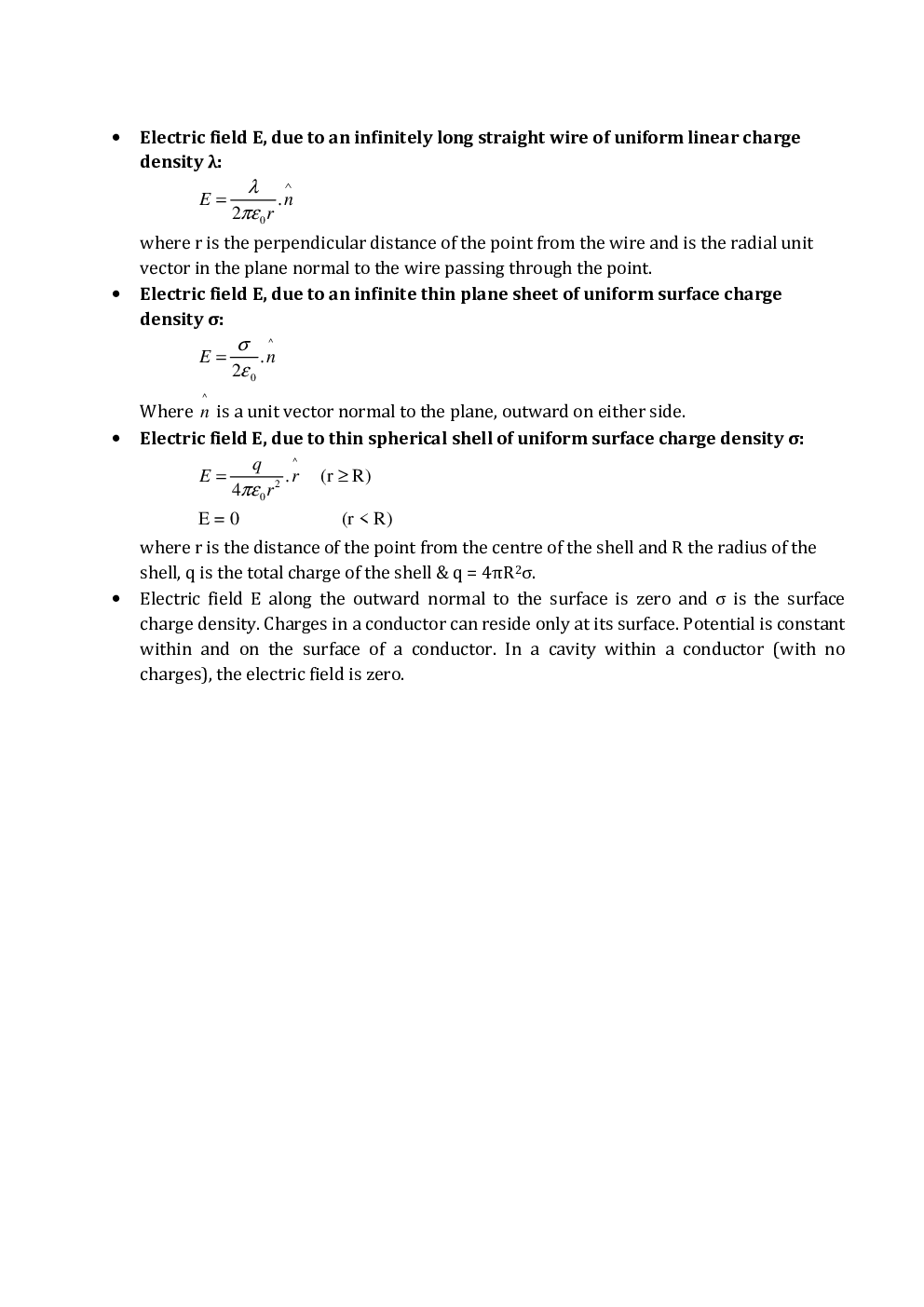 NCERT Physics Study Notes For Class-XII - Page 4