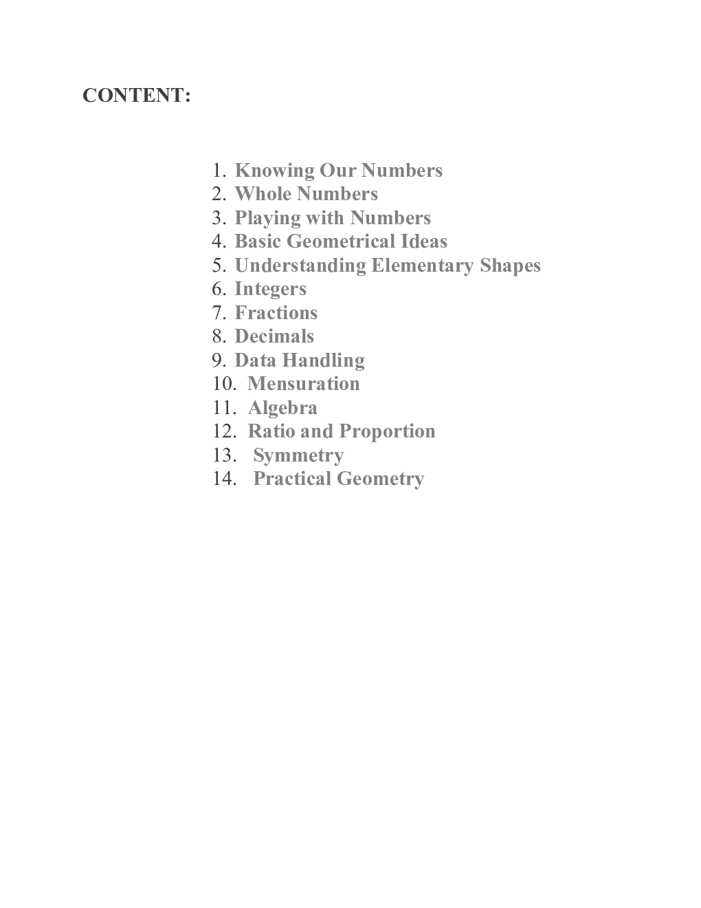 Olympiad Maths Study Notes For Class-6 - Page 2
