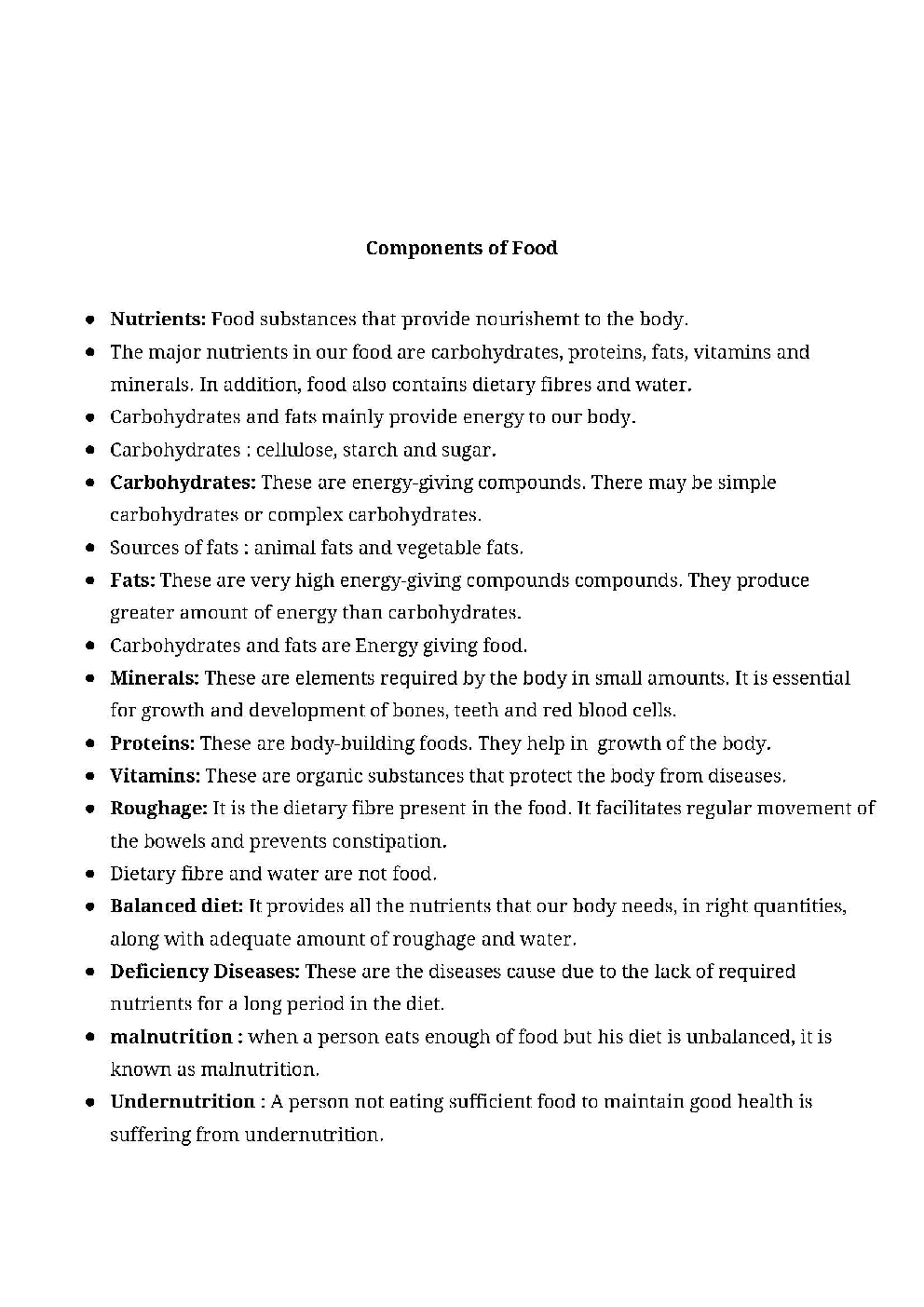 Olympiad Science Study Notes For Class-6 - Page 3