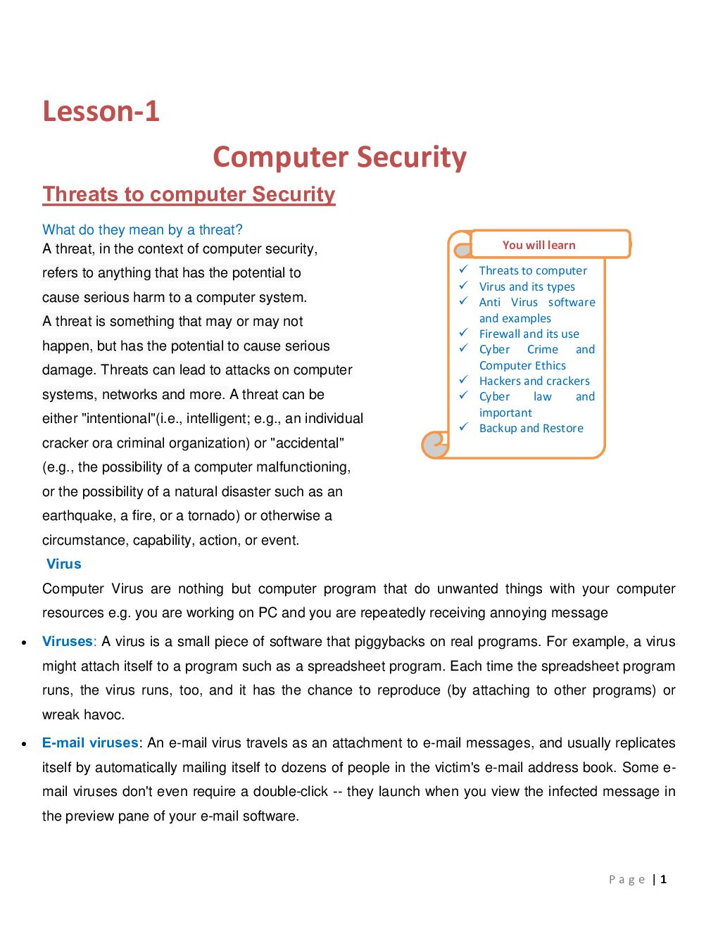 Olympiad Computer Science Study Notes For Class-7 - Page 2