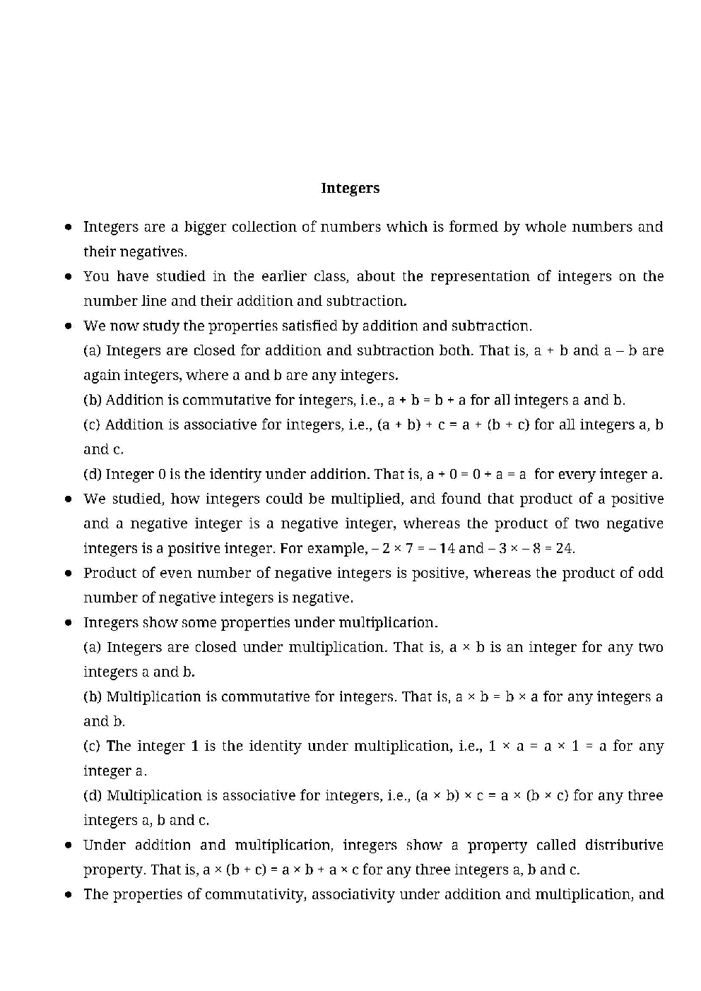 Olympiad Maths Study Notes For Class-7 - Page 3