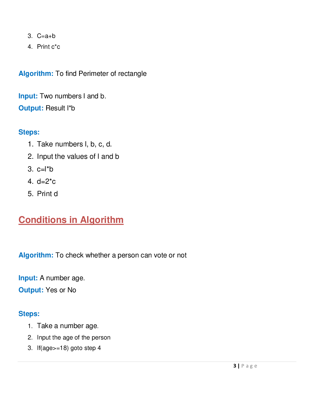 Olympiad Computer Science Study Notes For Class-8 - Page 4
