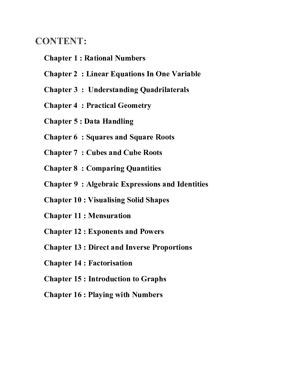 Olympiad Maths Study Notes For Class-8 - Page 2