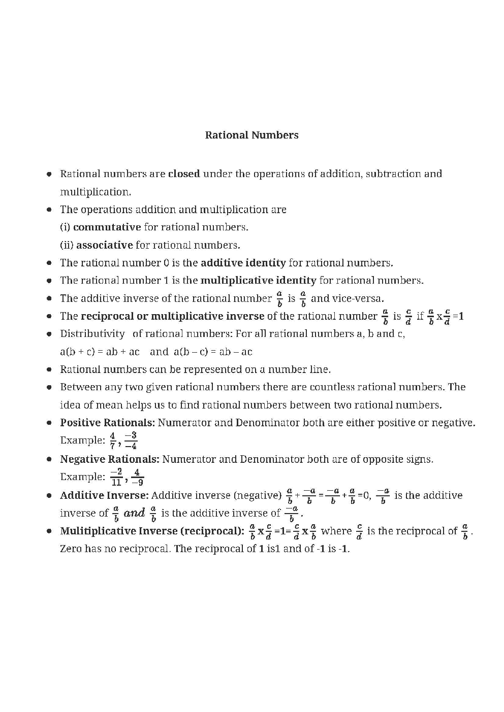 Olympiad Maths Study Notes For Class-8 - Page 3