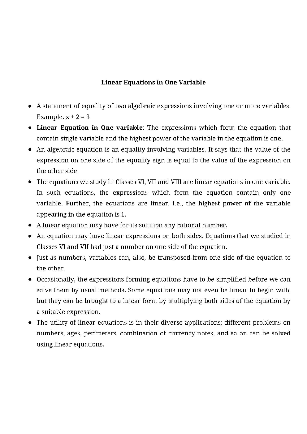 Olympiad Maths Study Notes For Class-8 - Page 4